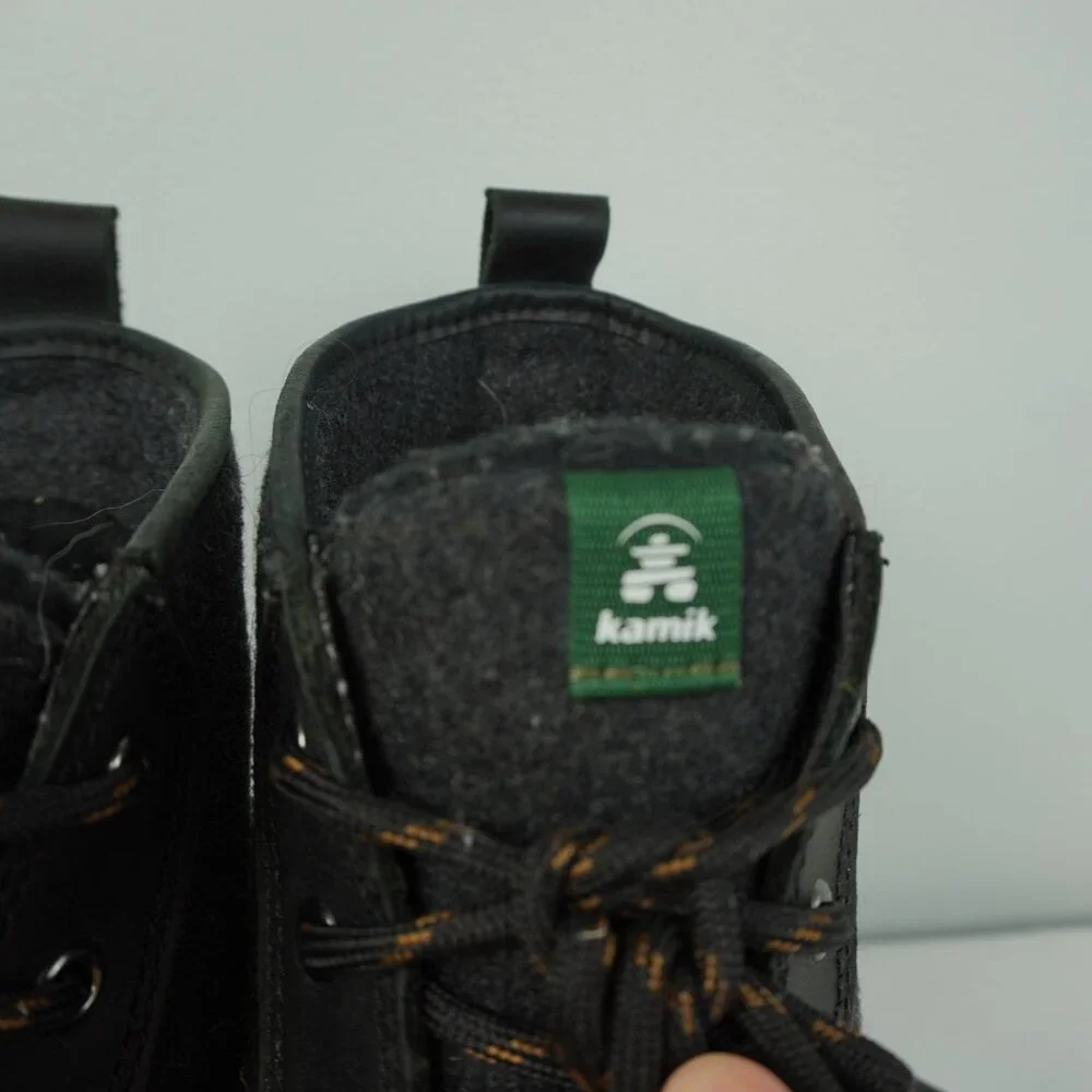Kamik 3M Insulate Insulation Siennamid‎ Tie Up Boots Size 10